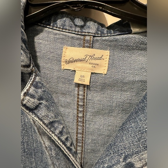 Universal Thread Light Blue Denim Jumpsuit 8R - Picture 5 of 10